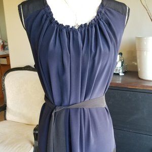 Robert Rodriguez Two-Tone Sheath Dress